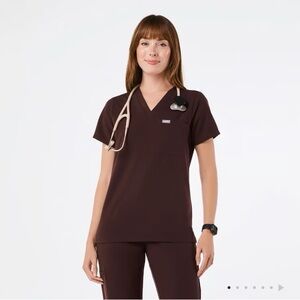 Figs Catarina Top - Espresso